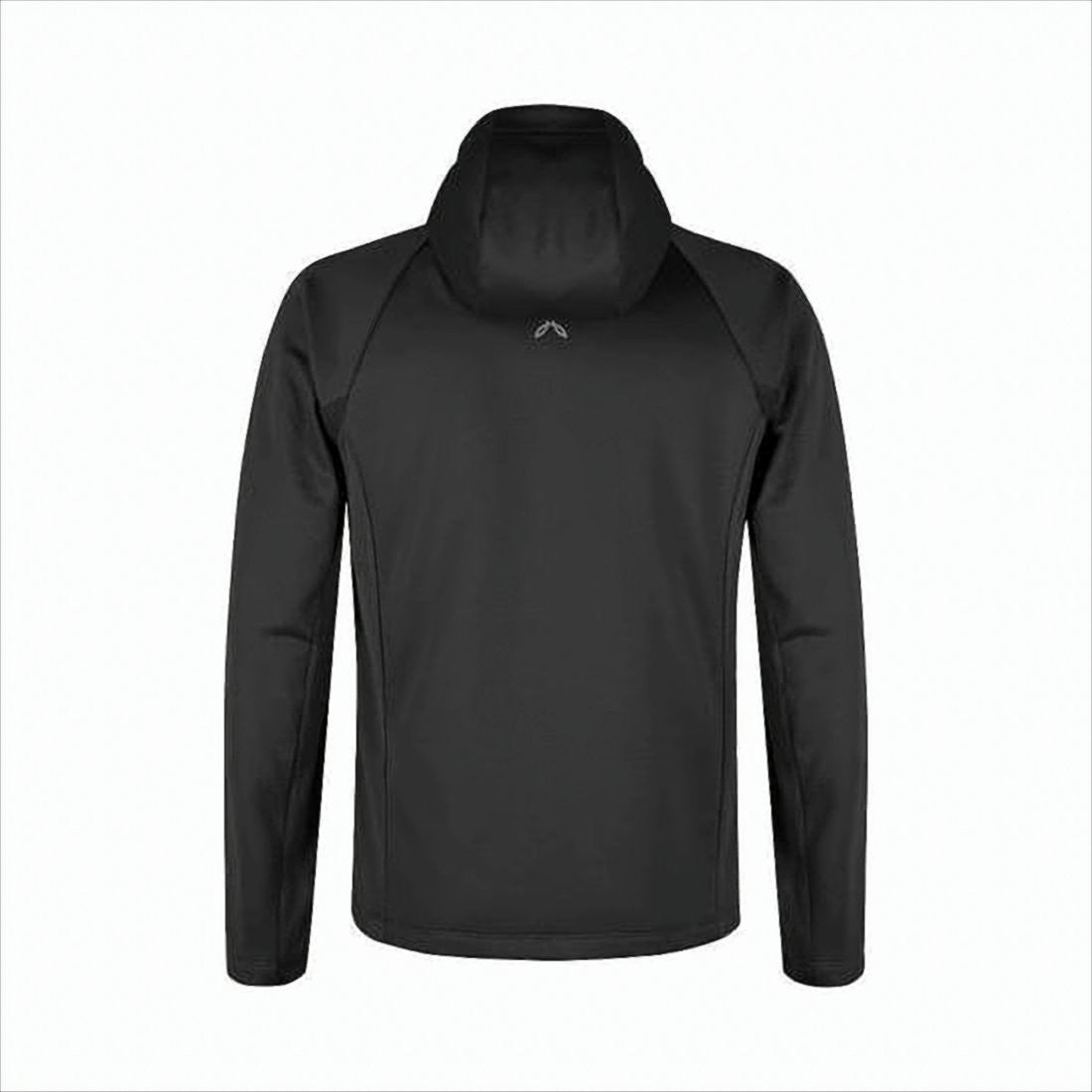 Montura Full-Zip Black Activewear Jacket With High Collar