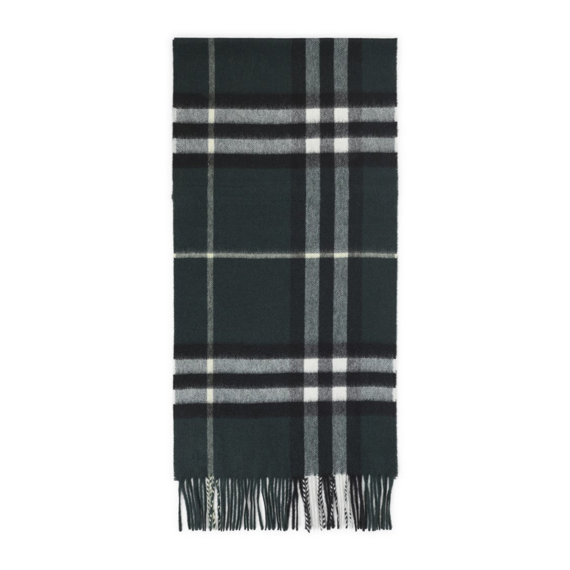 Burberry Long Cashmere Scarf With Classic Check Pattern