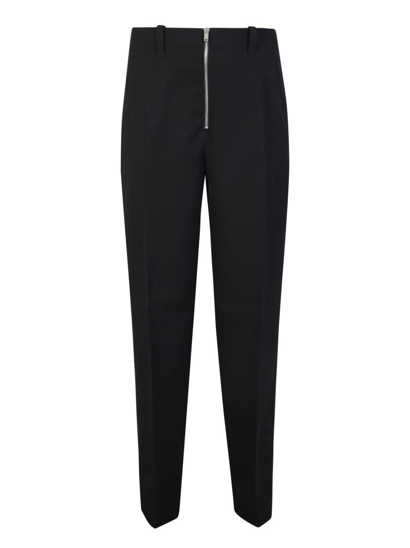 Jil Sander Black Taperep Leg Trousers