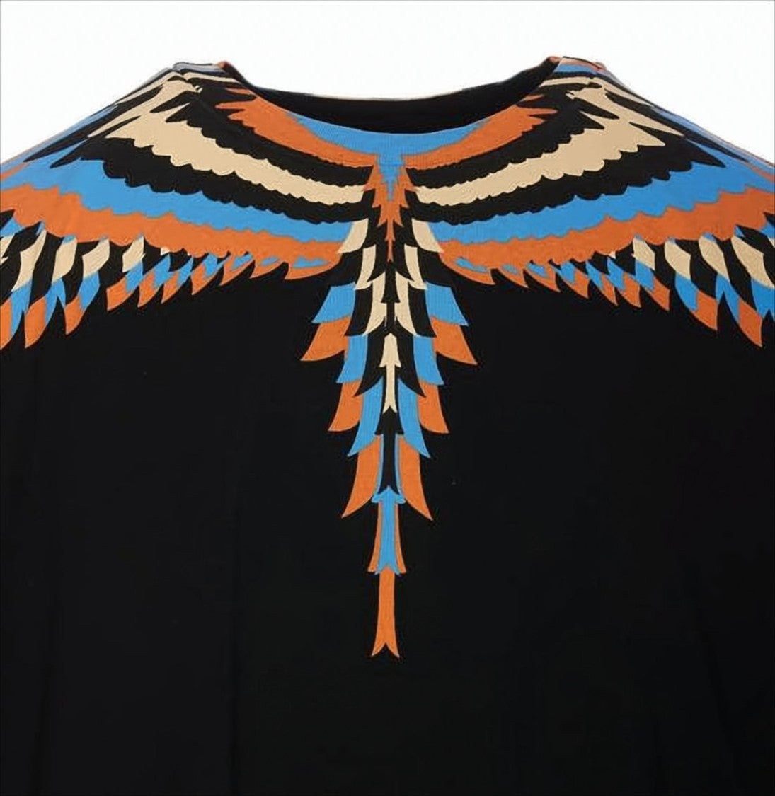 Marcelo Burlon Short-Sleeve Graphic T-Shirt With Wing Motif
