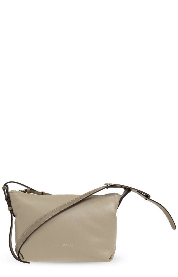 Isabel Marant Structured Black Bag With Smooth Texture And Clean Lines