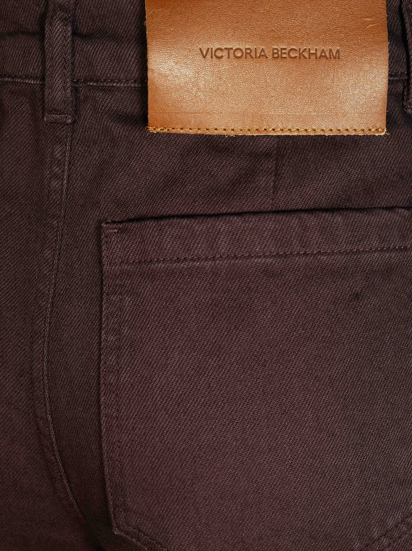 Victoria Beckham Alina Five-Pocket Denim Straight-Leg Jeans