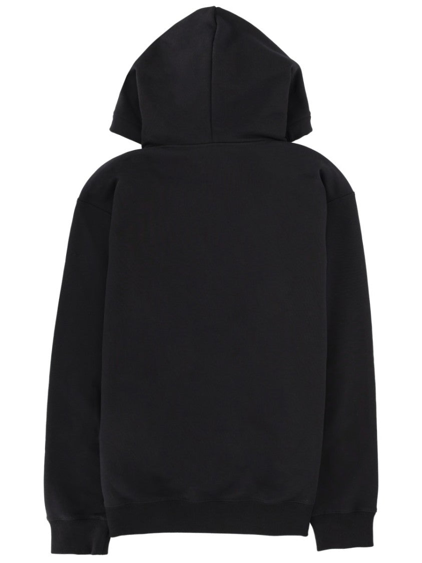 Gucci Tonal Print Adjustable Cotton Hoodie