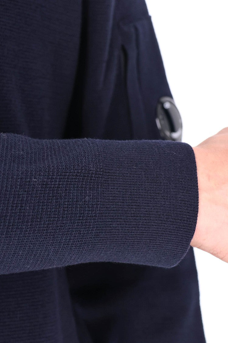 C.P. Company Re-Wool Wool Half-Zip Sweater