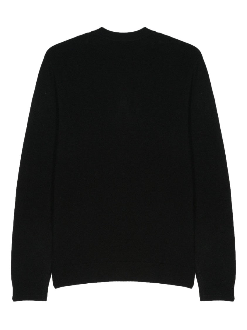 Diesel Black K Zannis Wool Recycled Cashmere Cardigan