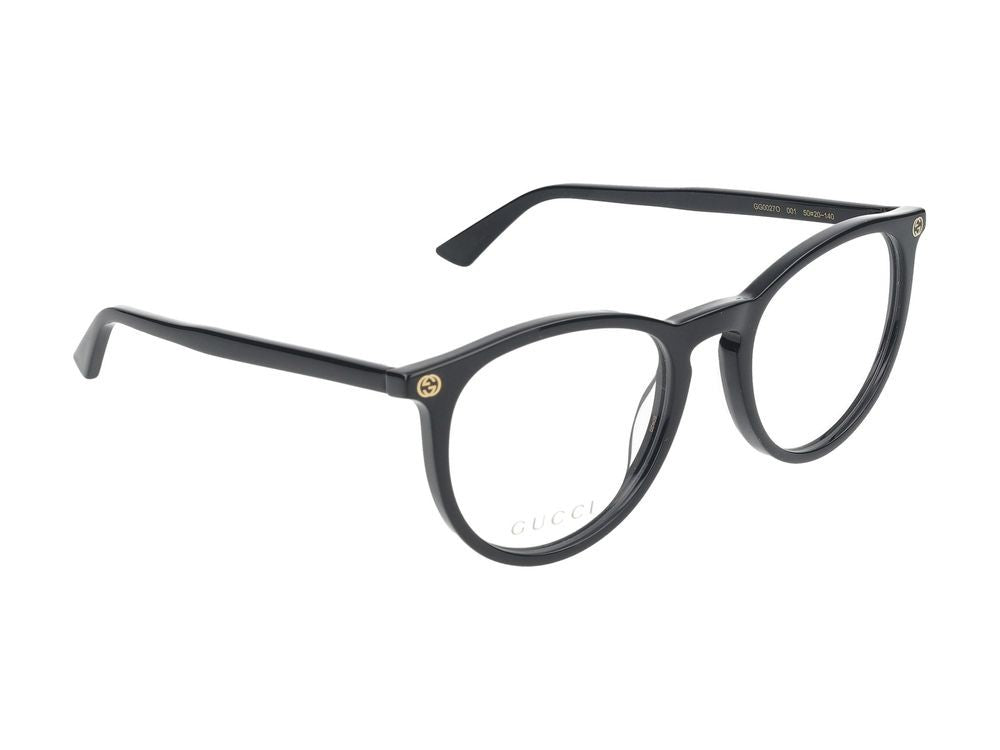 Gucci Eyeglasses Gucci Gg0027o 001 Black Black Transparent 50/20/140