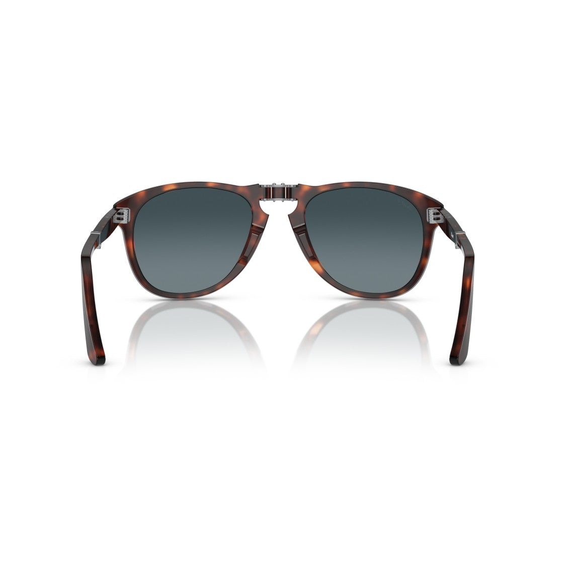 Persol 0Po0714 Round Tortoiseshell Acetate Sunglasses With Keyhole Bridge