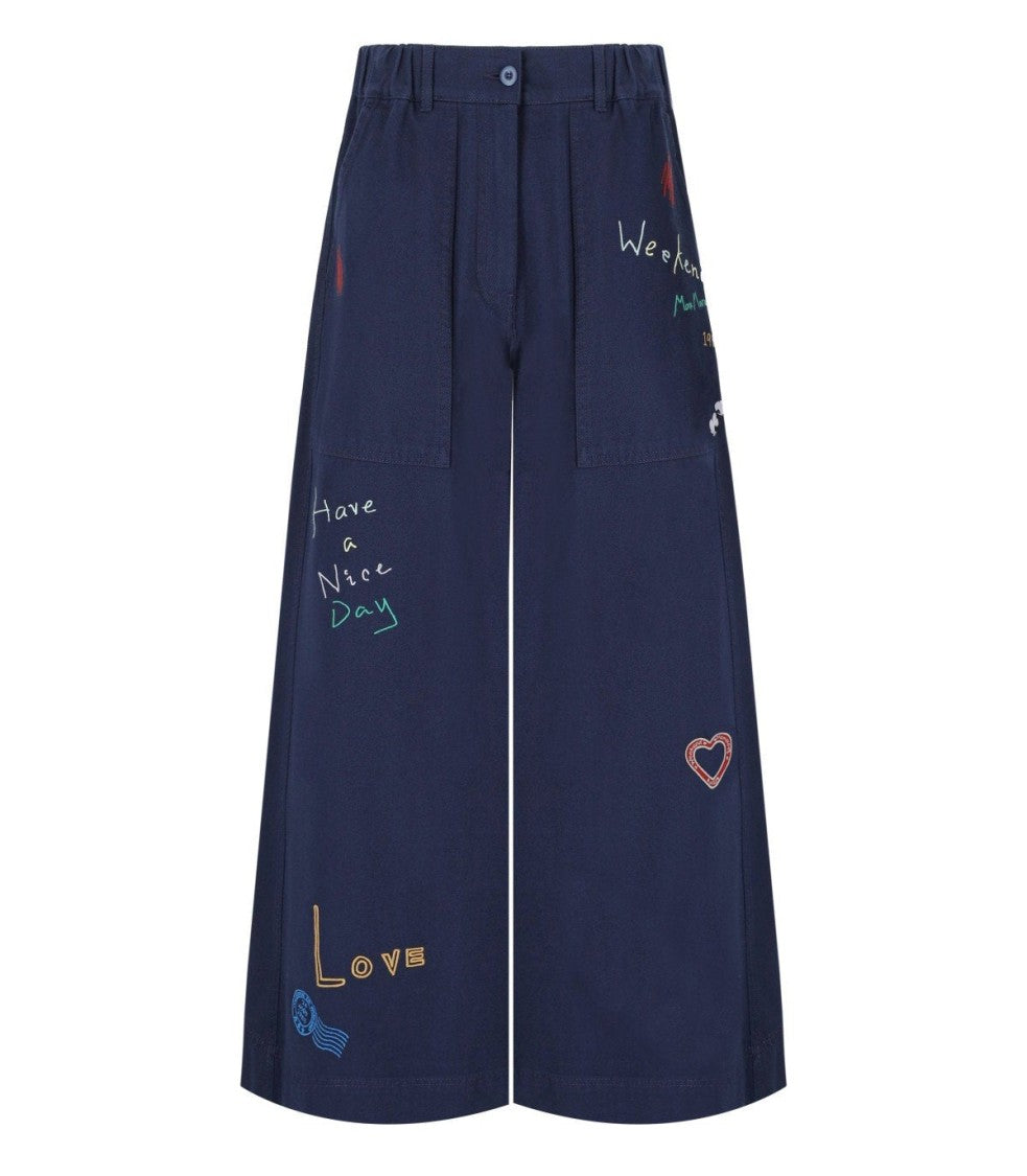 Max Mara Lotus Blue Jeans