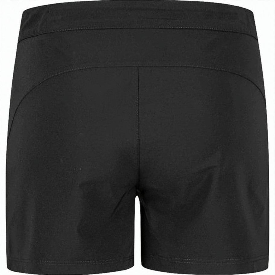 Montura Black Fitted Polyamide Elastane Zip Shorts
