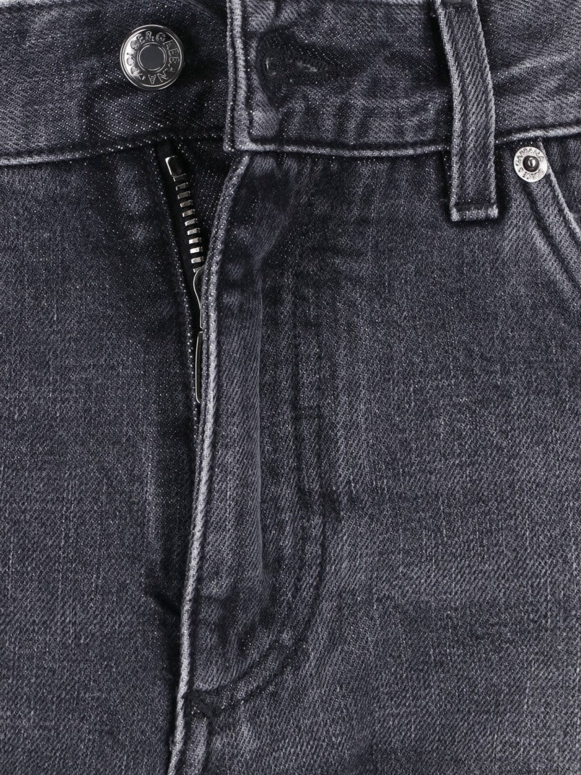 Dolce & Gabbana Black Slim-Fit Cotton Jeans