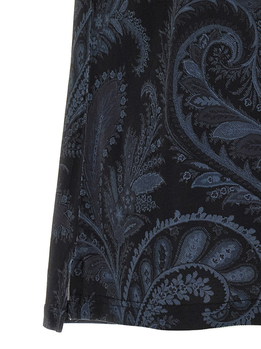 Etro Polo Paisley Flowers