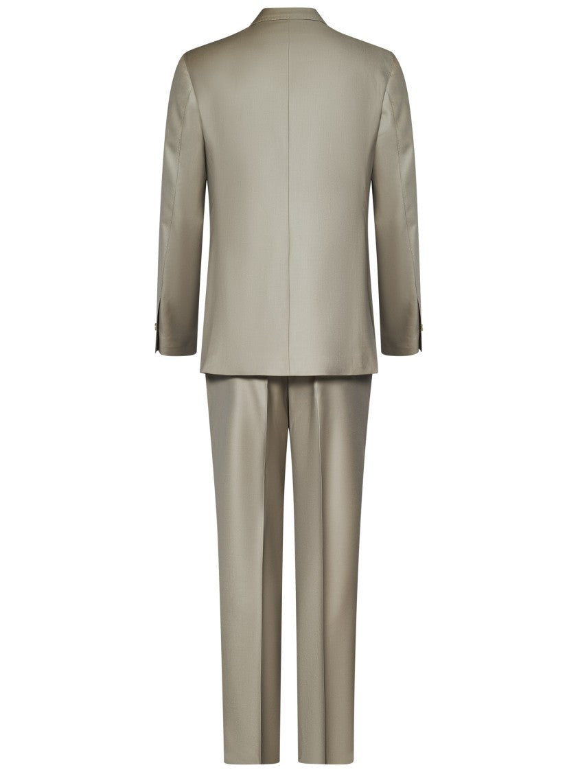 Franzese Collection Tailored Two-Piece Suit In Merino Wool