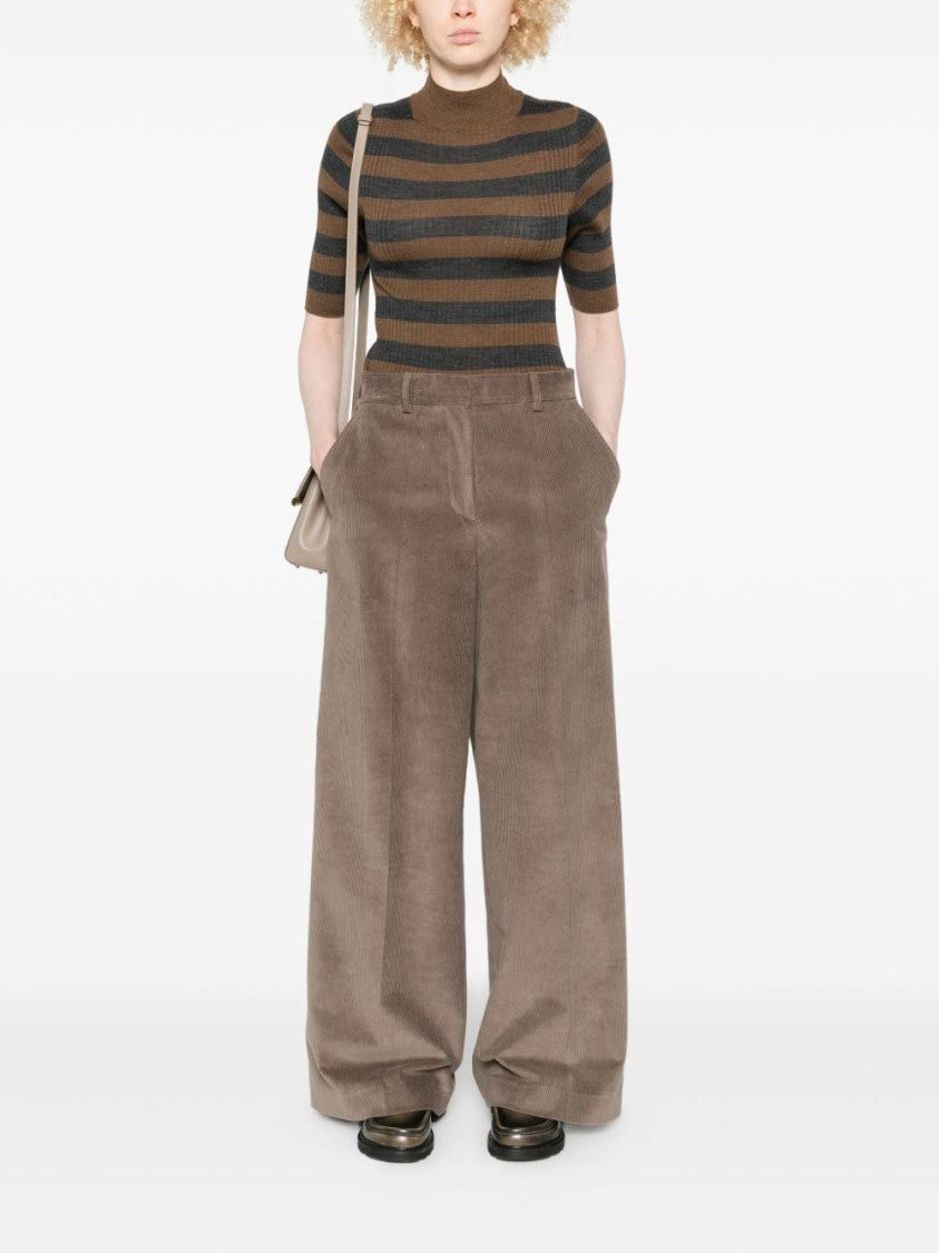 Majestic Filatures Fitted Mock Neck Top