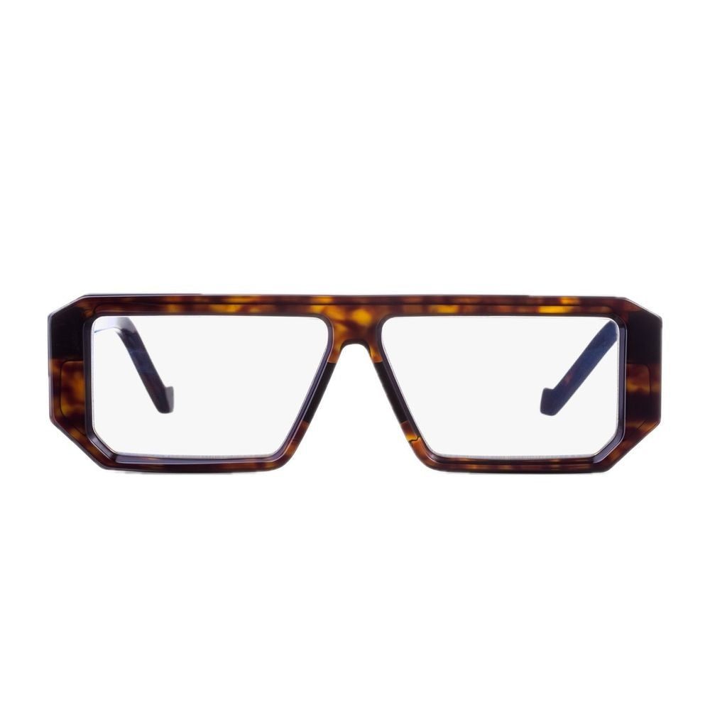 Vava Bl0030 Black Label Bold Rectangular Havana Sunglasses