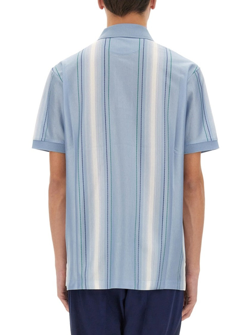 Paul Smith Vertical Striped Polo Shirt