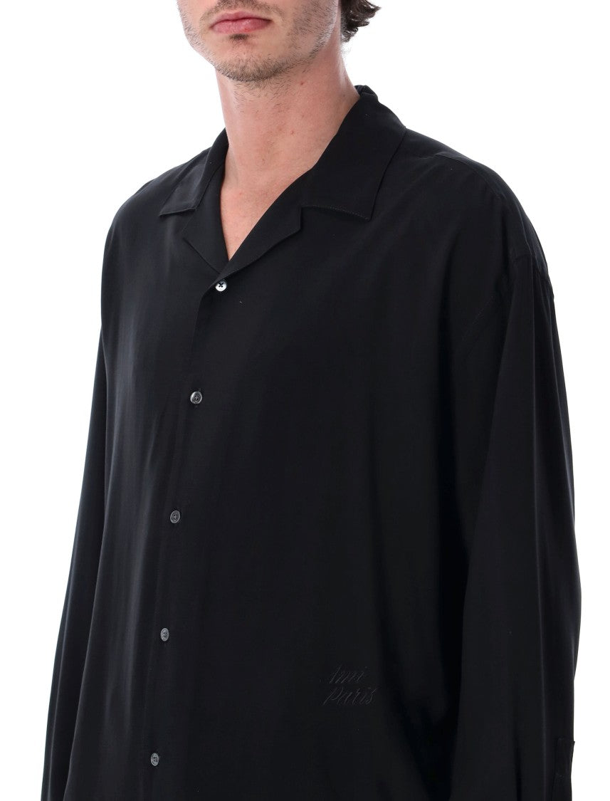 Ami Paris Fluid Finish Long Sleeve Shirt