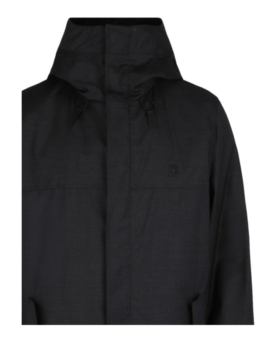Givenchy Parka In Wool