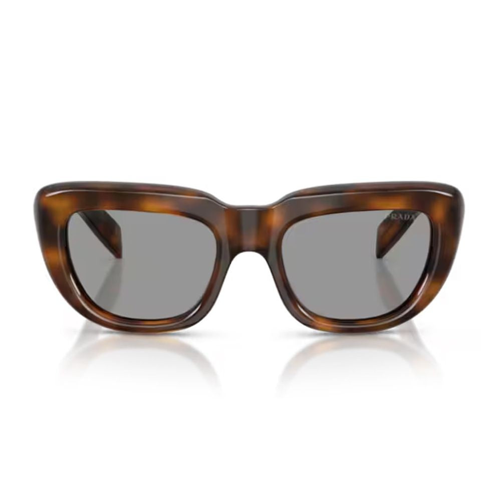 Prada Butterfly-Shaped Acetate Sunglasses With Geometric Design