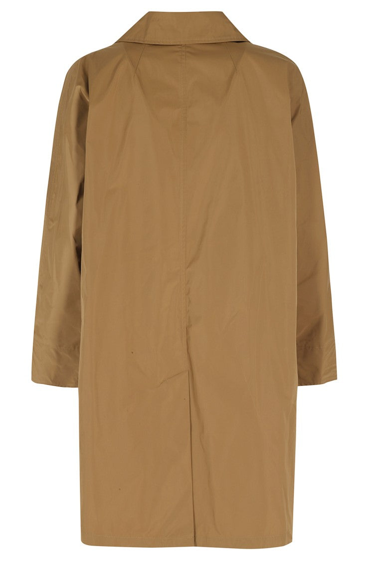 Oof Wear Ochre Memory Single-Breasted Polyester Raincoat
