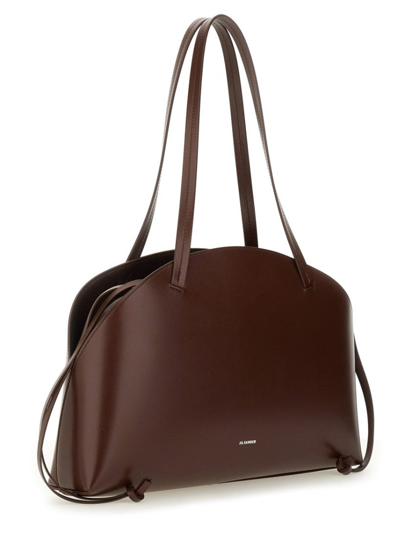 Jil Sander "Curve" Medium Shoulder Bag
