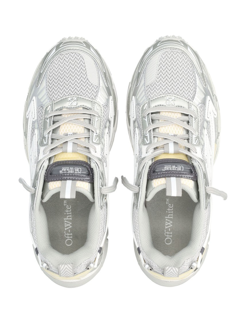 Off-White Reflective Be Right Back Layered Chunky Sole Sneakers