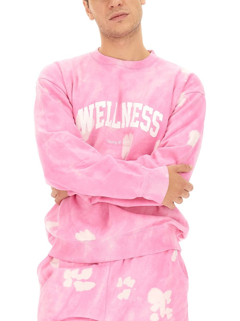 Sporty And Rich Relaxed Fit Tie-Dye Sweatshirt