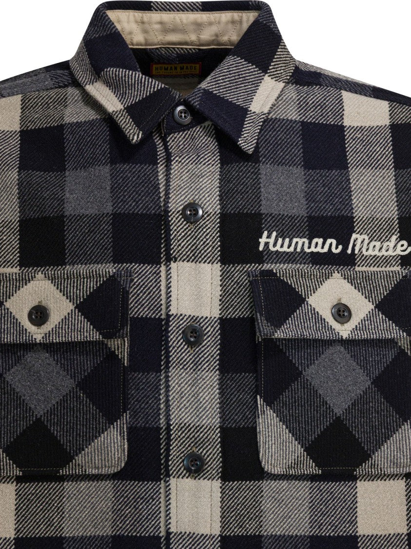Human Made Wool Overshirt Jacket