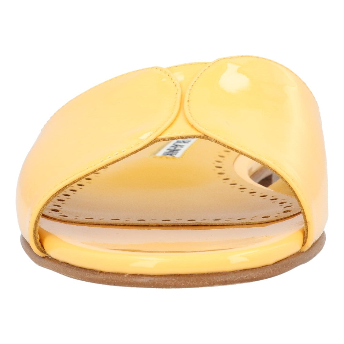 Manolo Blahnik Houramu Flat Yellow