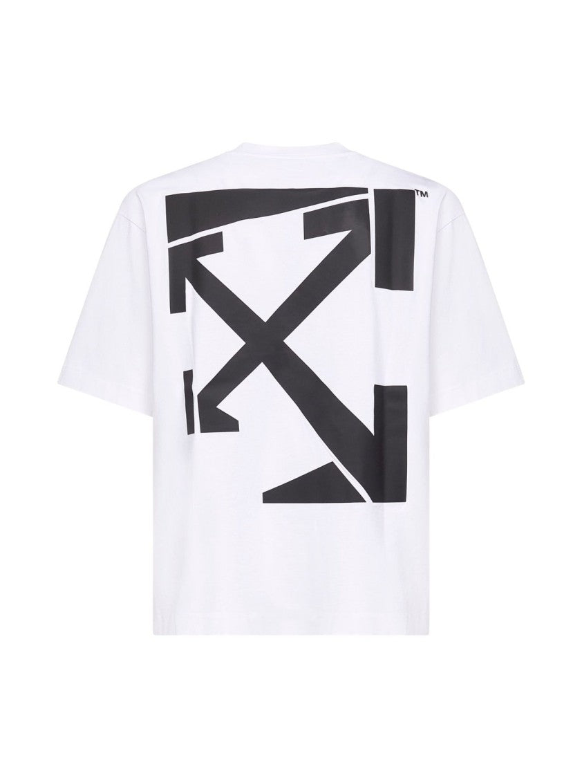Off-White "Run Arrow Skate" T-Shirt – White