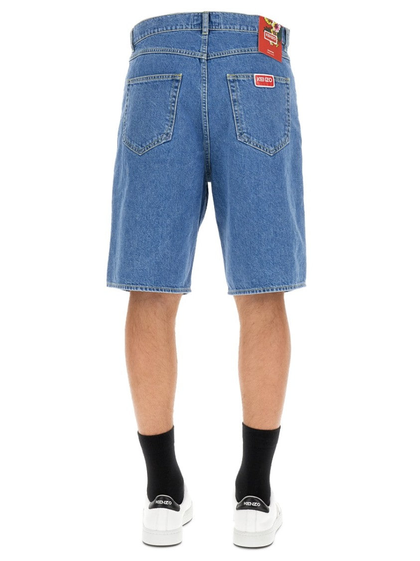 Kenzo "Himawari" Bermuda Shorts