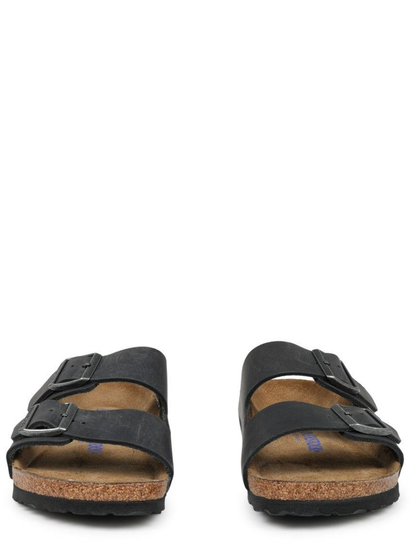 Birkenstock Arizona Sfb Leather Buckle Sandals