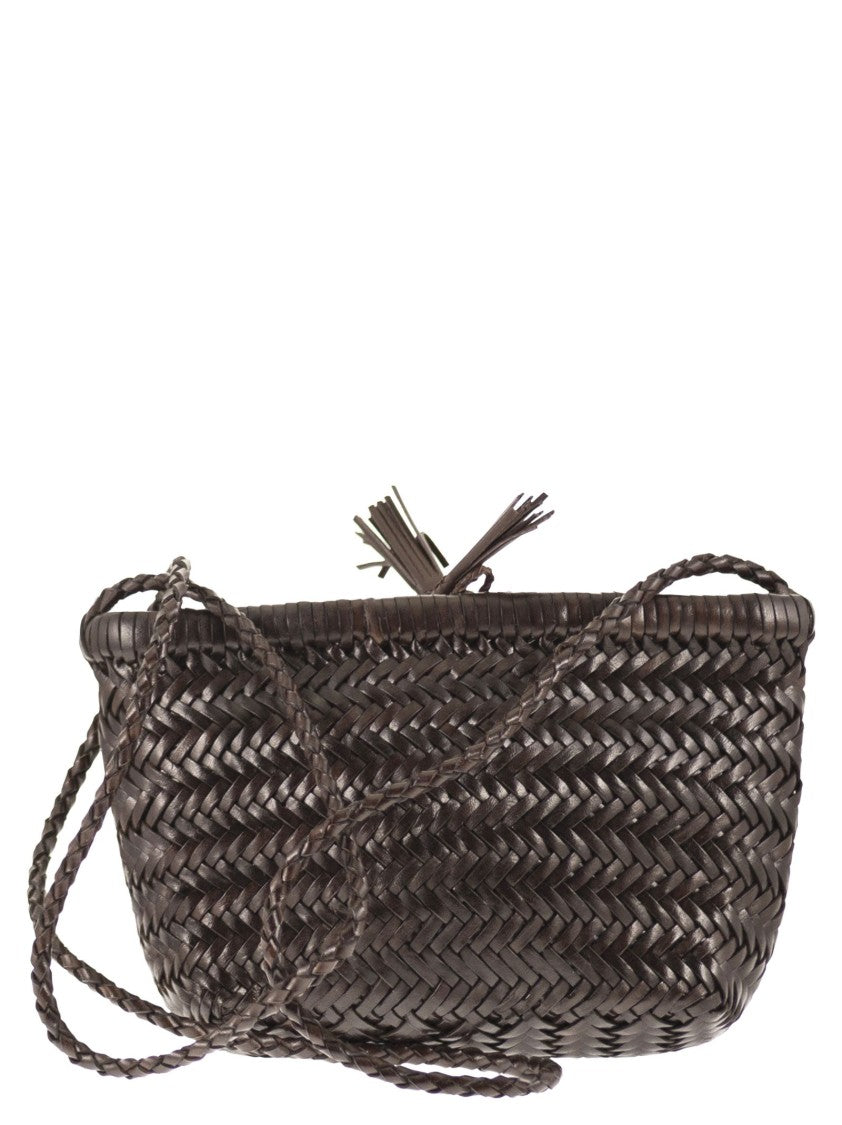 Dragon Minsu - Mini Woven Leather Bag