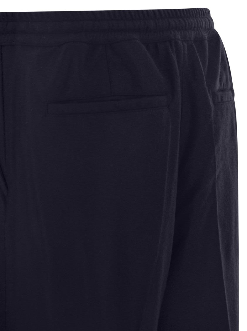 Fedeli Harvard - Soft Cashmere Flannel Trousers