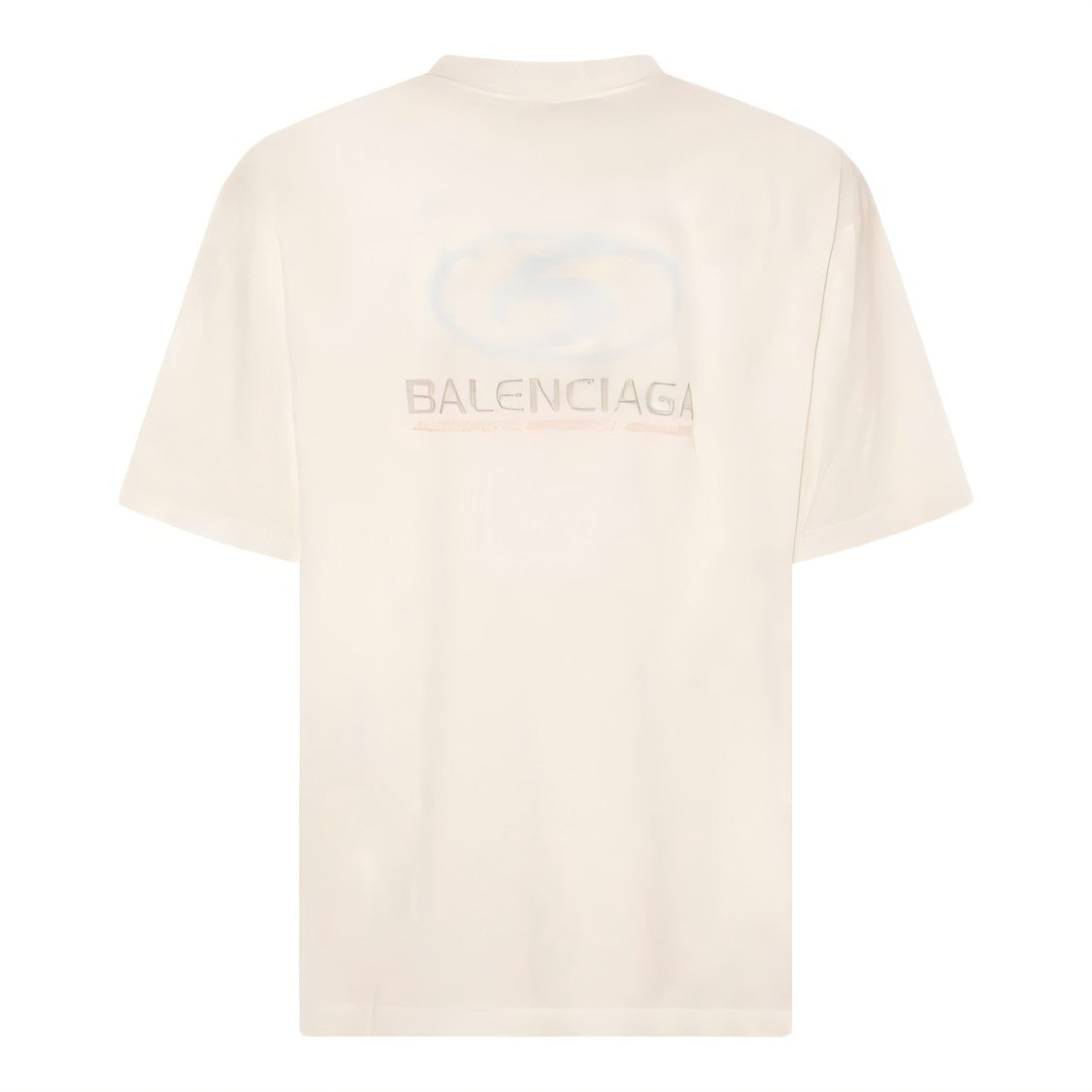 Balenciaga Short-Sleeve T-Shirt With Subtle Printed Logo