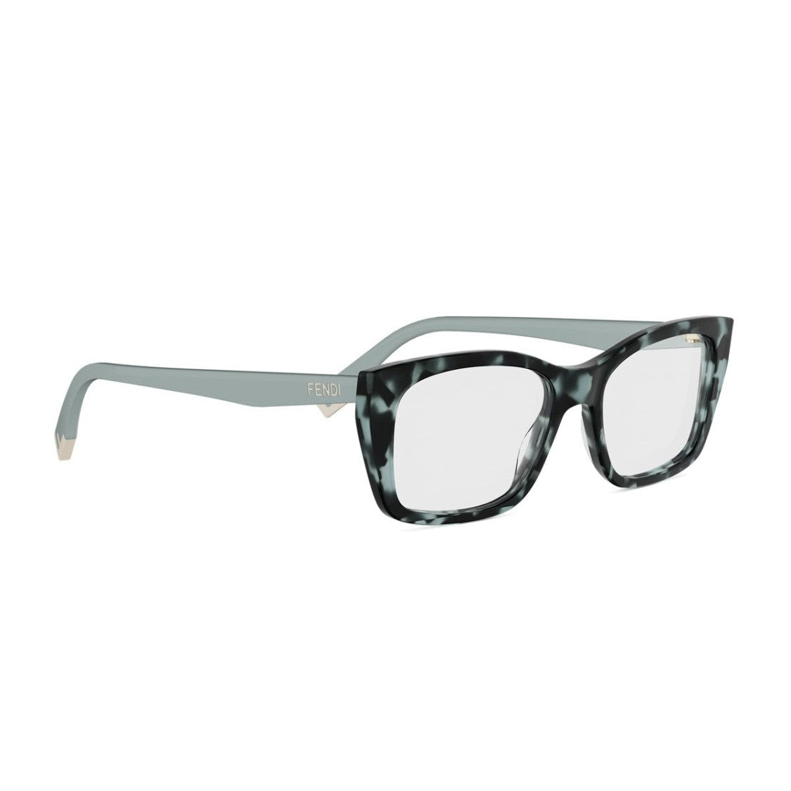 Fendi Way Acetate Rectangular Sunglasses