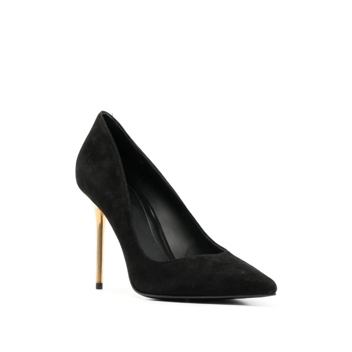Balmain Pointed Toe Suede Pumps