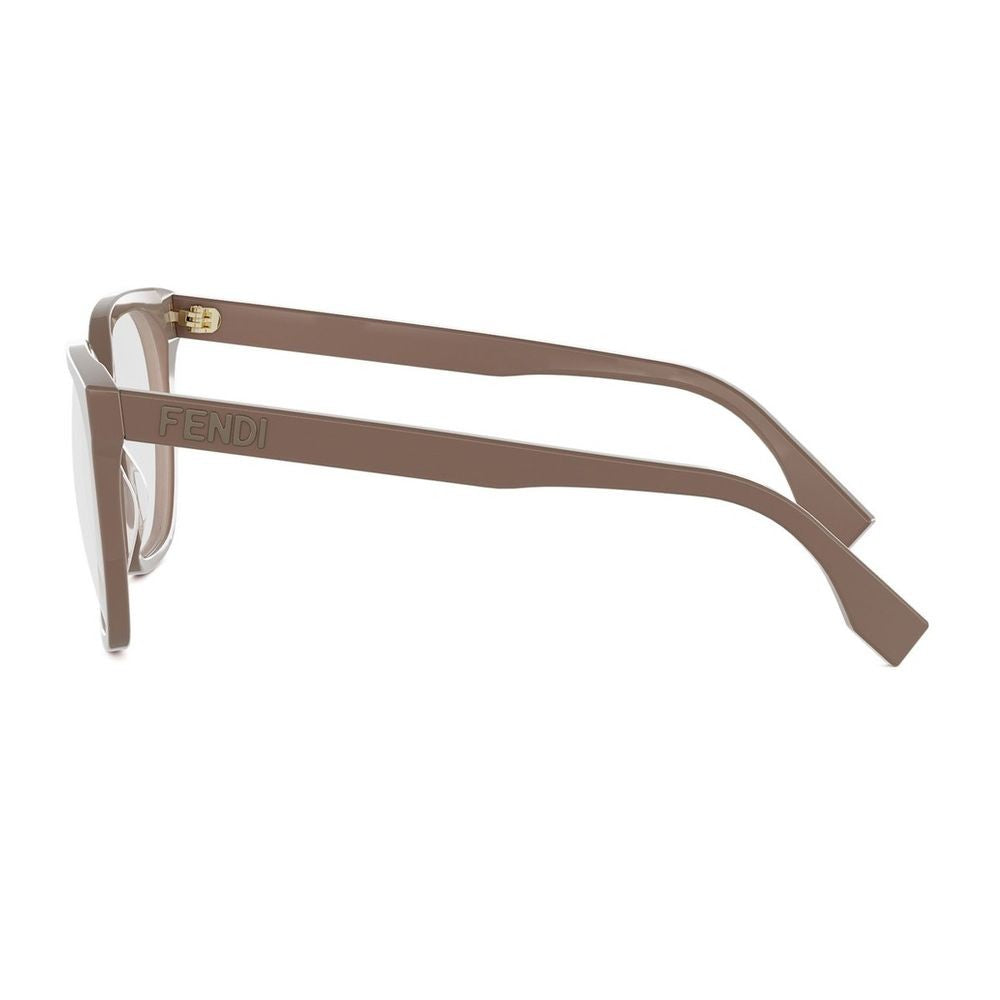 Fendi Fe50087i Lettering Square Glasses