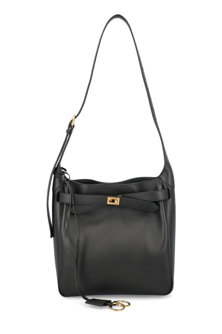 Balenciaga Structured Minimalist Black Bag
