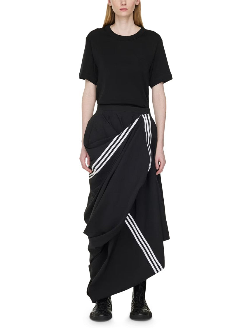 Y-3 Asymmetrical Draped Skirt