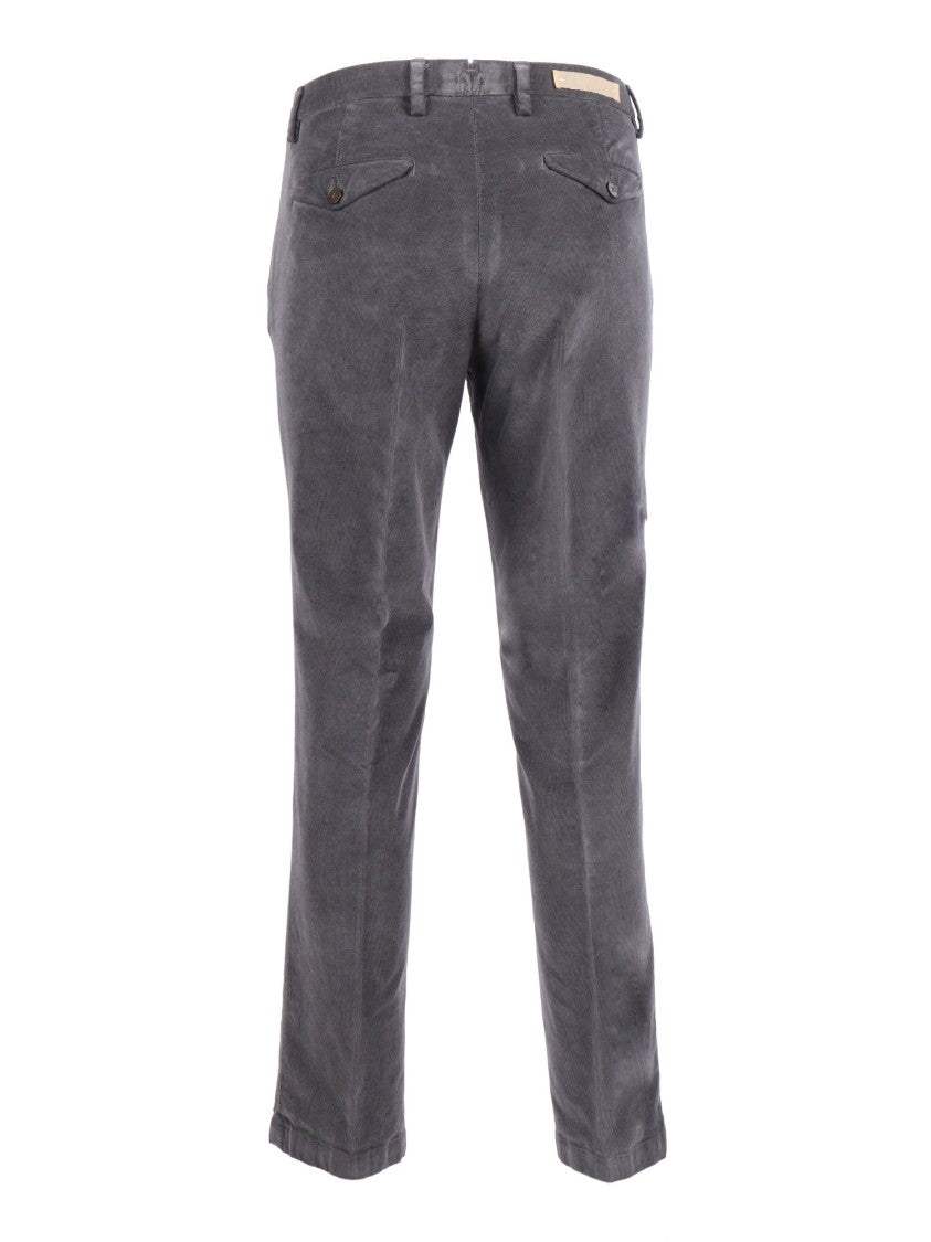 Briglia Straight Leg Textured Corduroy Straight-Leg Pants