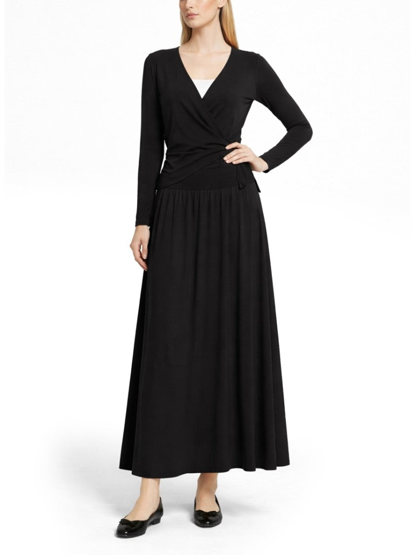 Theory Lace-Up Wrap Back Tie Blouse