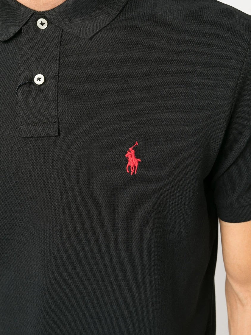 Polo Ralph Lauren Cotton Piqué Custom Slim Fit Polo Shirt