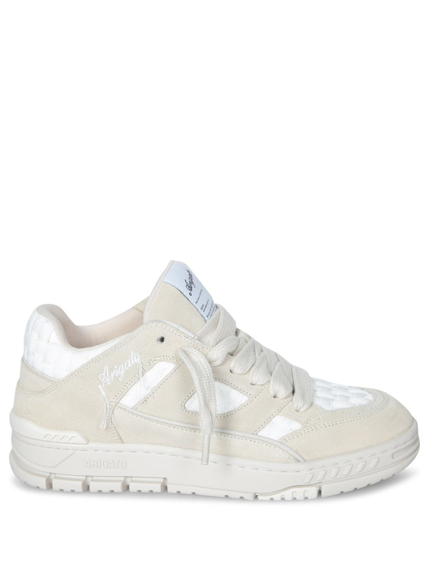 Axel Arigato Suede And Leather White Sneakers