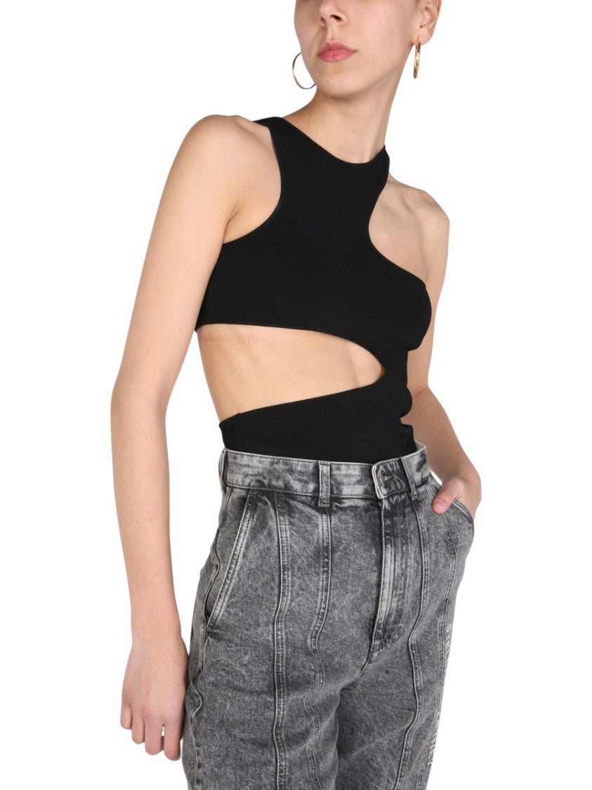 Stella Mccartney Compact Top With Cut Out Details