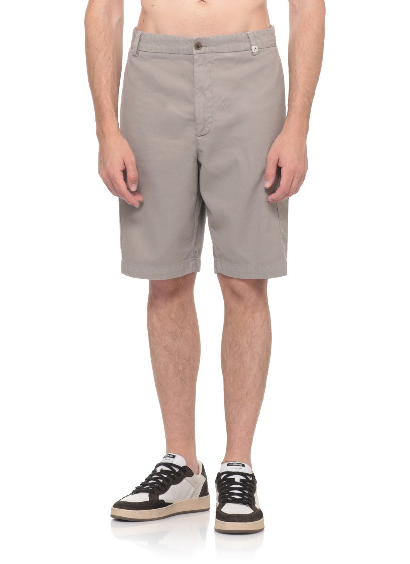 Myths Grey Apollo Drawstring Cotton Shorts