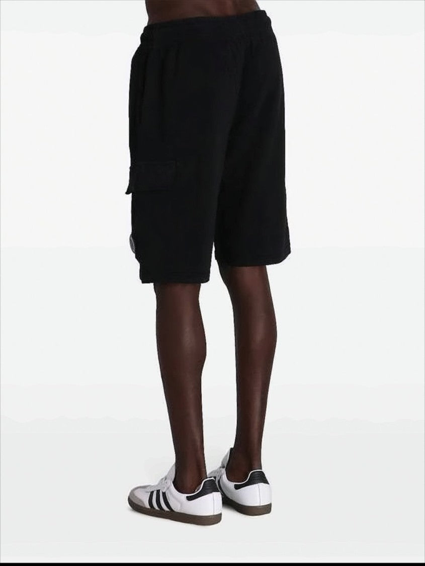 C.P. Company Relaxed Fit Cargo Shorts With Elastic Waistband