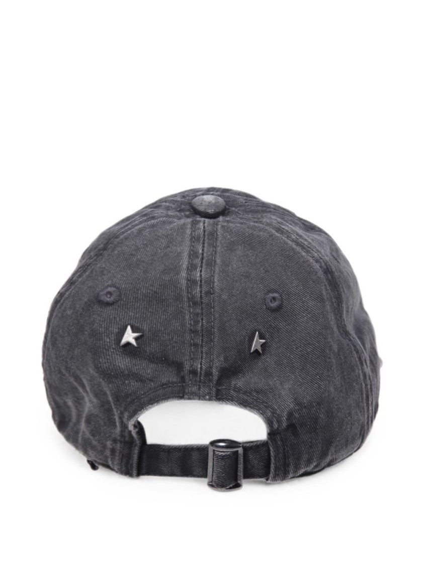 Golden Goose Vintage-Inspired Six-Panel Hat With Embroidered Detailing