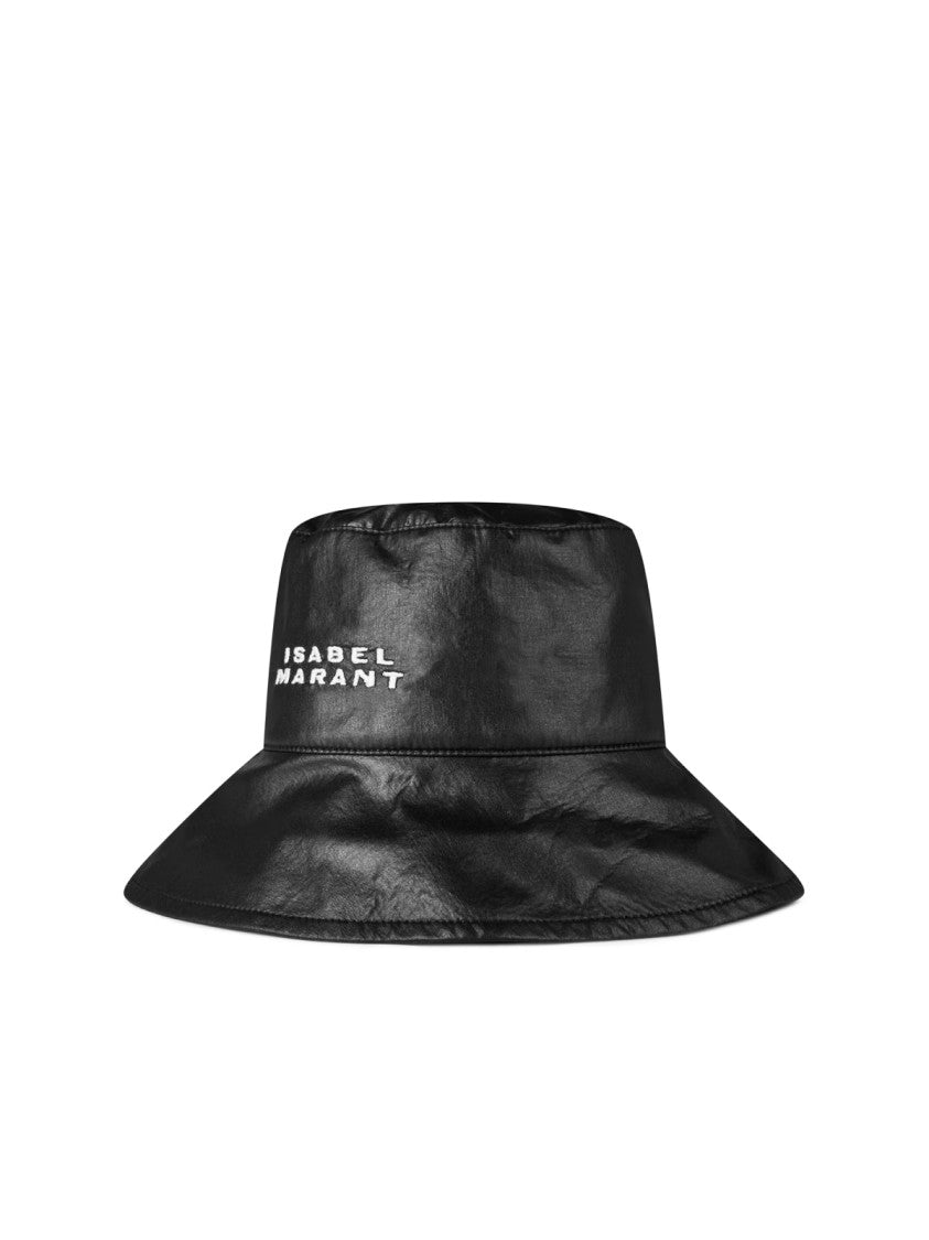 Isabel Marant Loiena Logo Bucket Hat