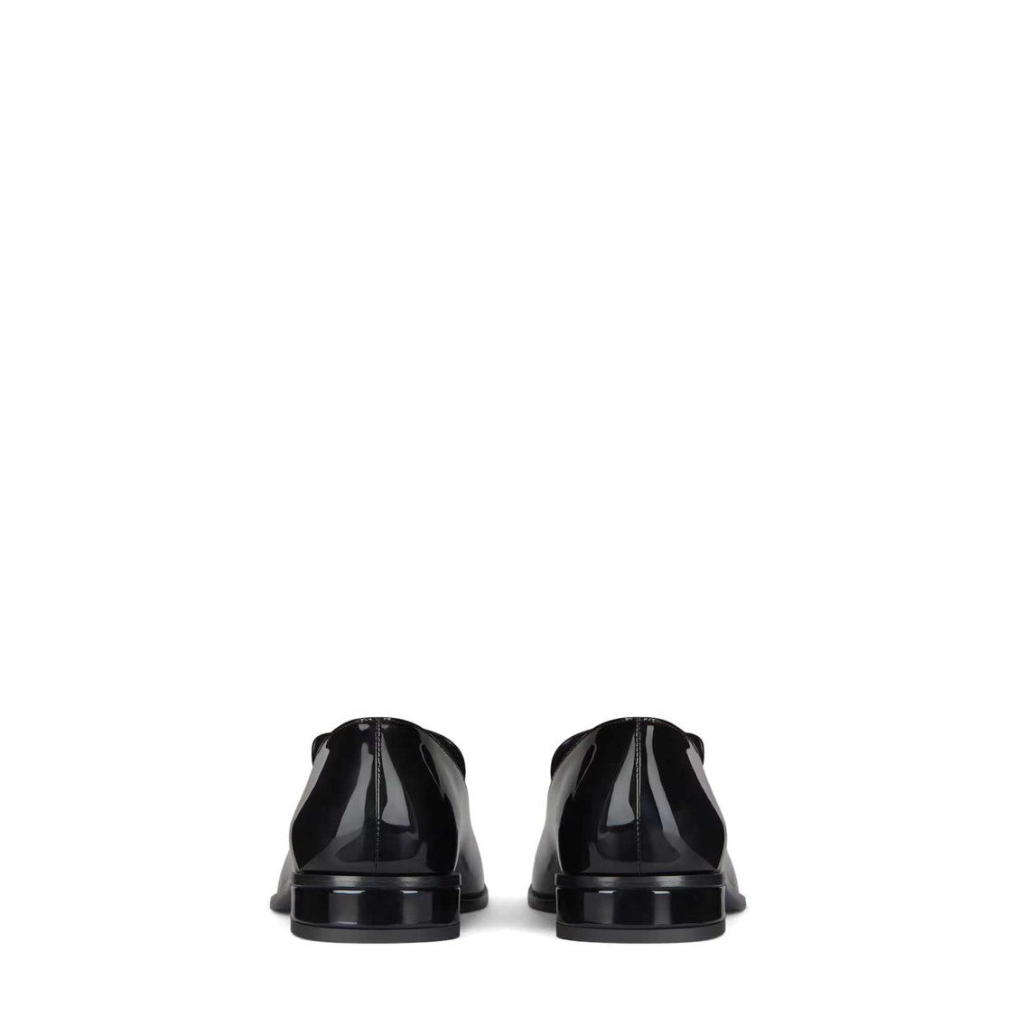 Givenchy Polished Black Calf Leather Loafers