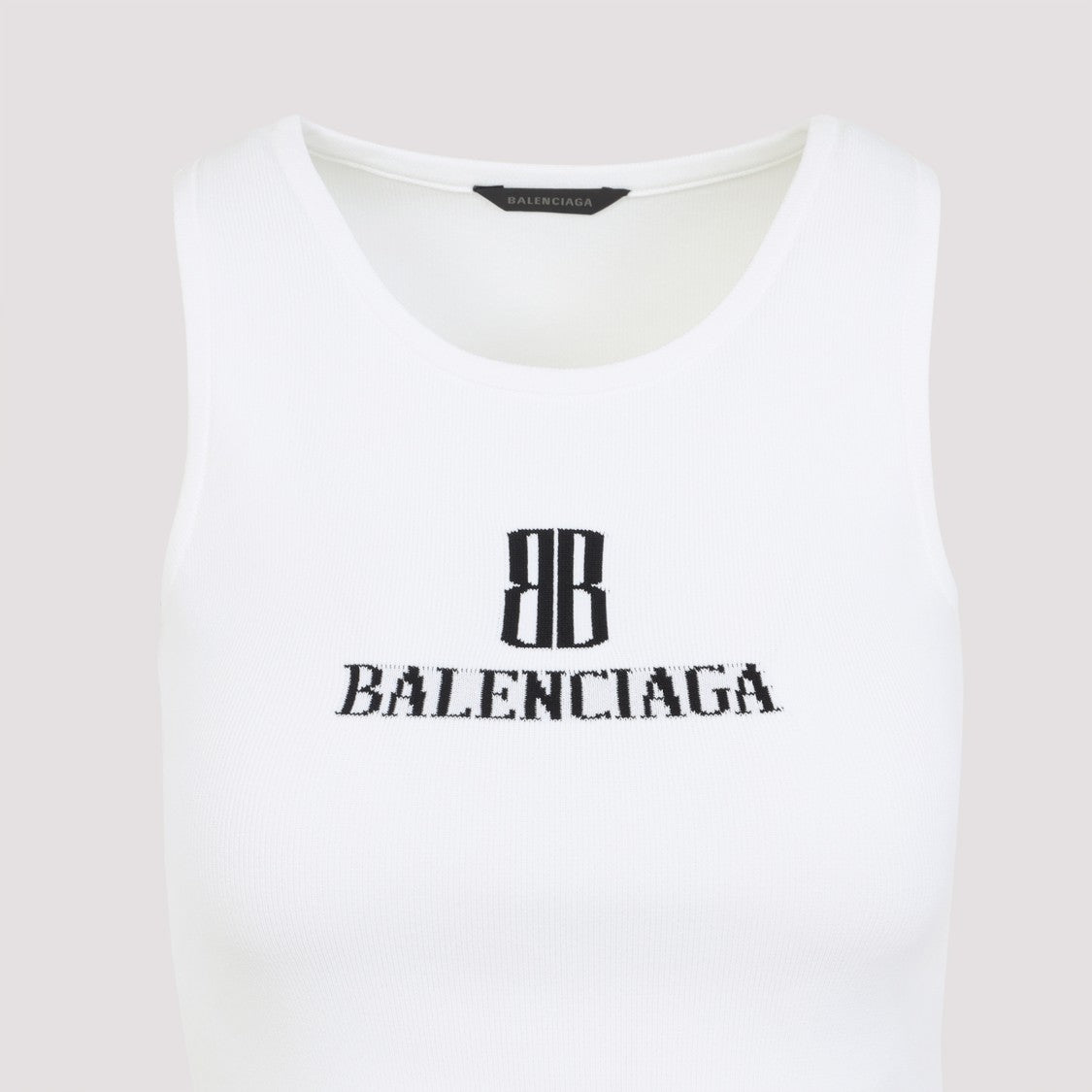 Balenciaga White Tank Top